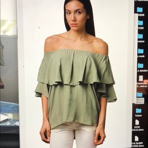 MLM LABEL Madison off the shoulder new w tags S